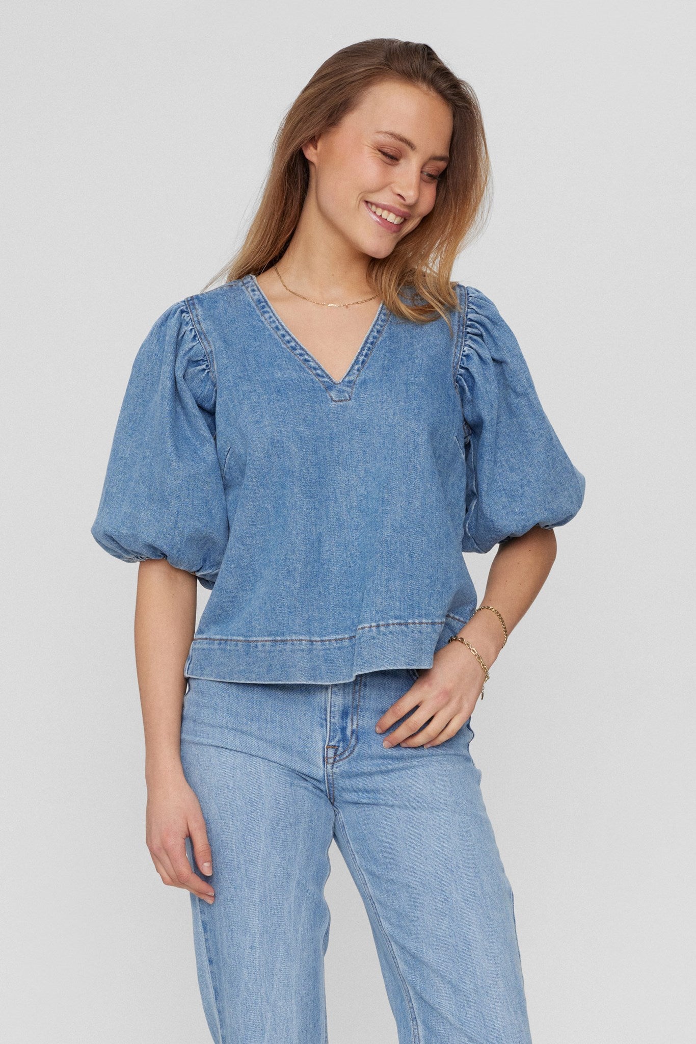 NULOTTAS BLOUSE - Palace Blue main image 0