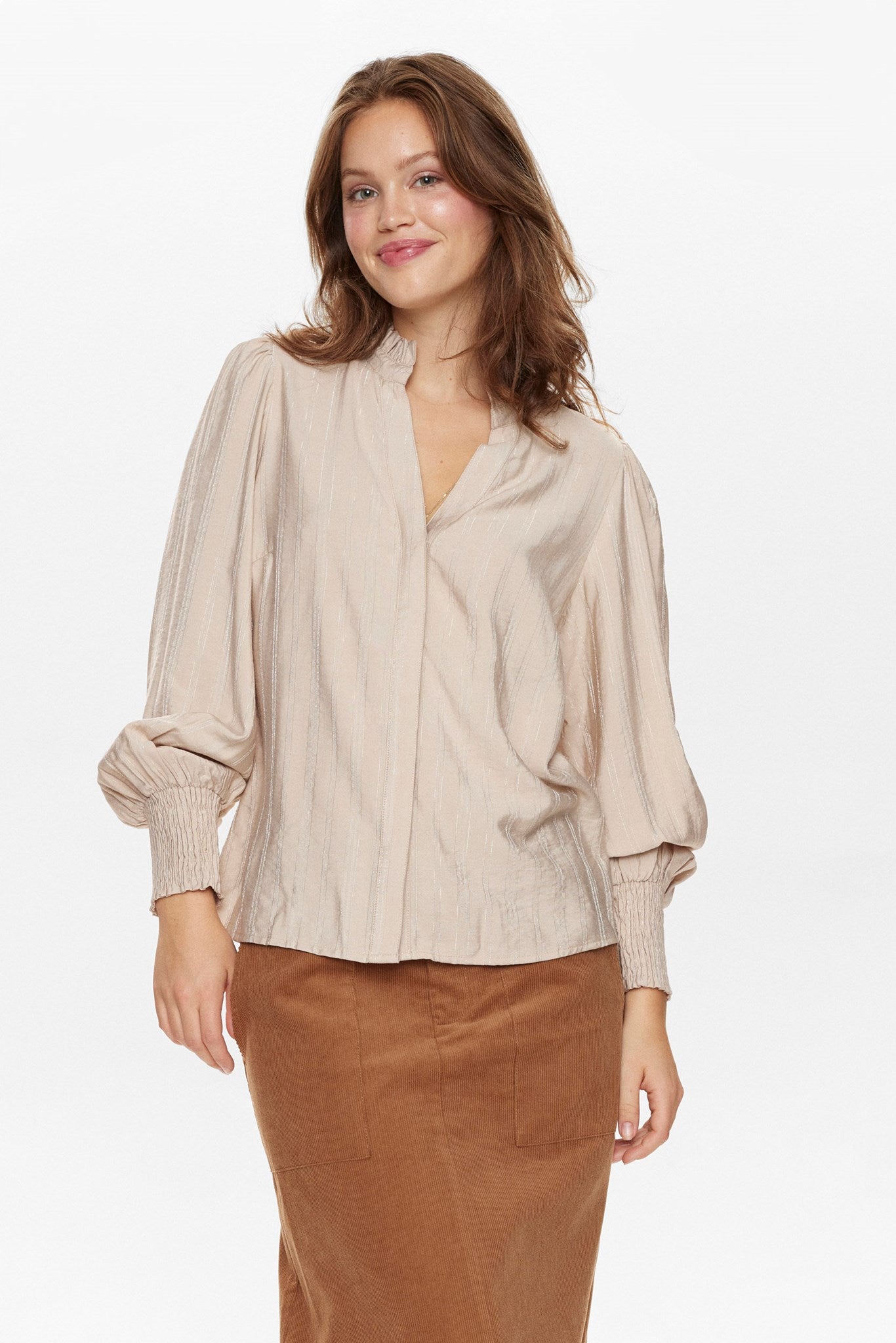 Hessa 3 4 Shirt Sandshell Aop Animal main image 1