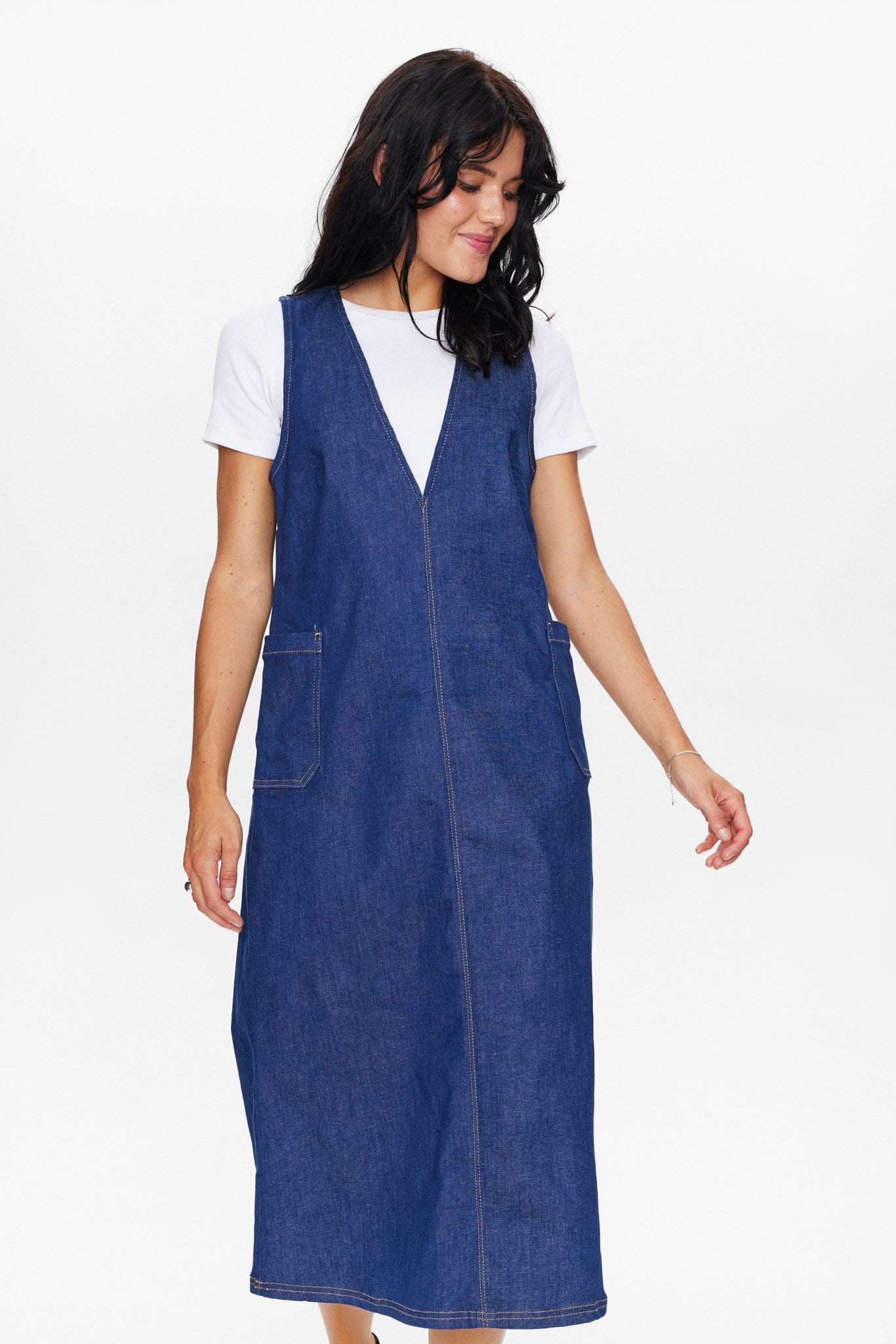 NUGIGI DENIM DRESS