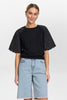 NUMOELLA SS PULLOVER  - Caviar
