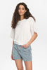 NUMOELLA SS PULLOVER  - Cloud Dancer