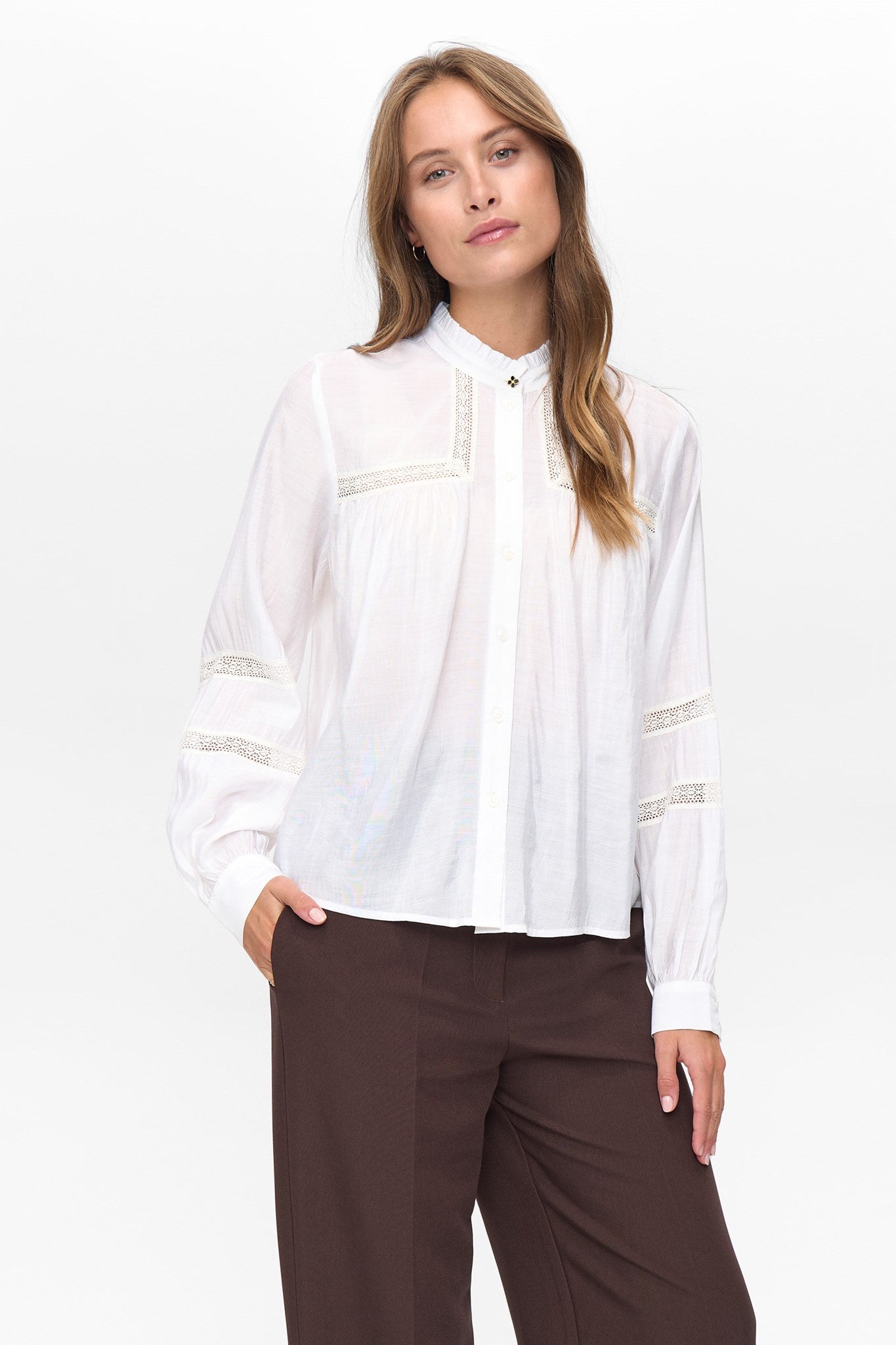 NUGIRA T-SHIRT - Bright White
