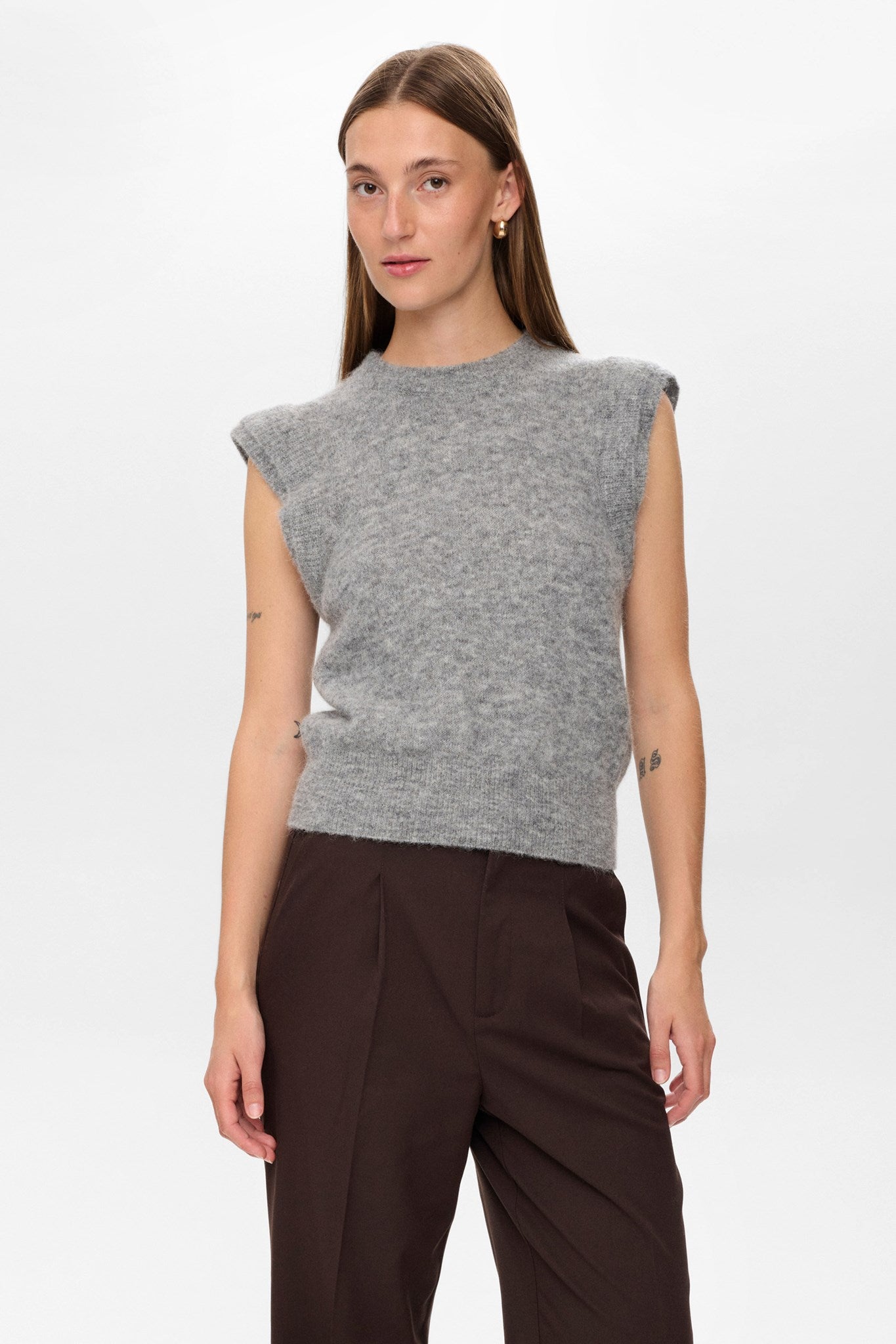 Libinette Top Medium Grey Mel.