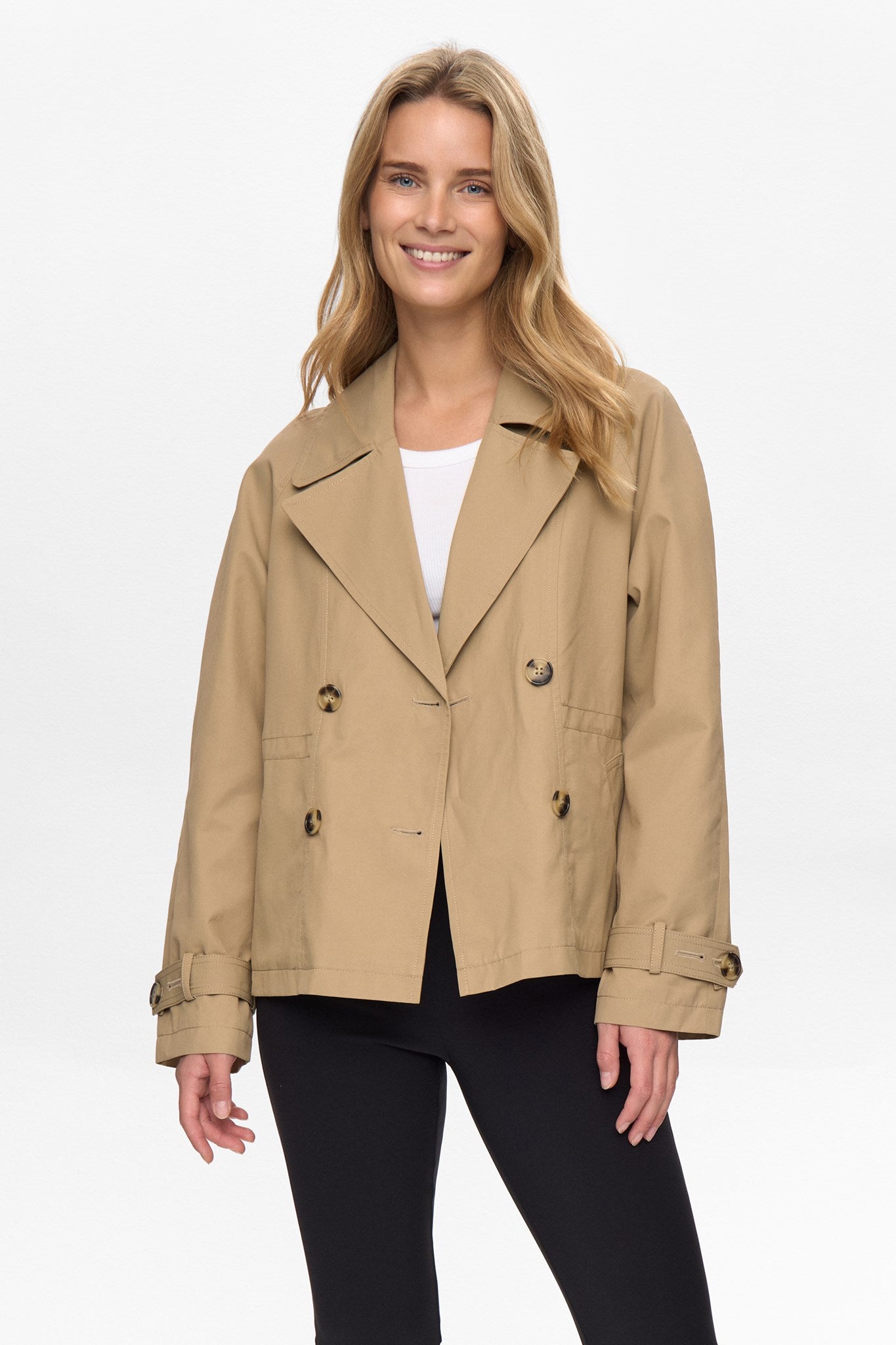 NUFLORIAN SHORT JACKET - Sesame