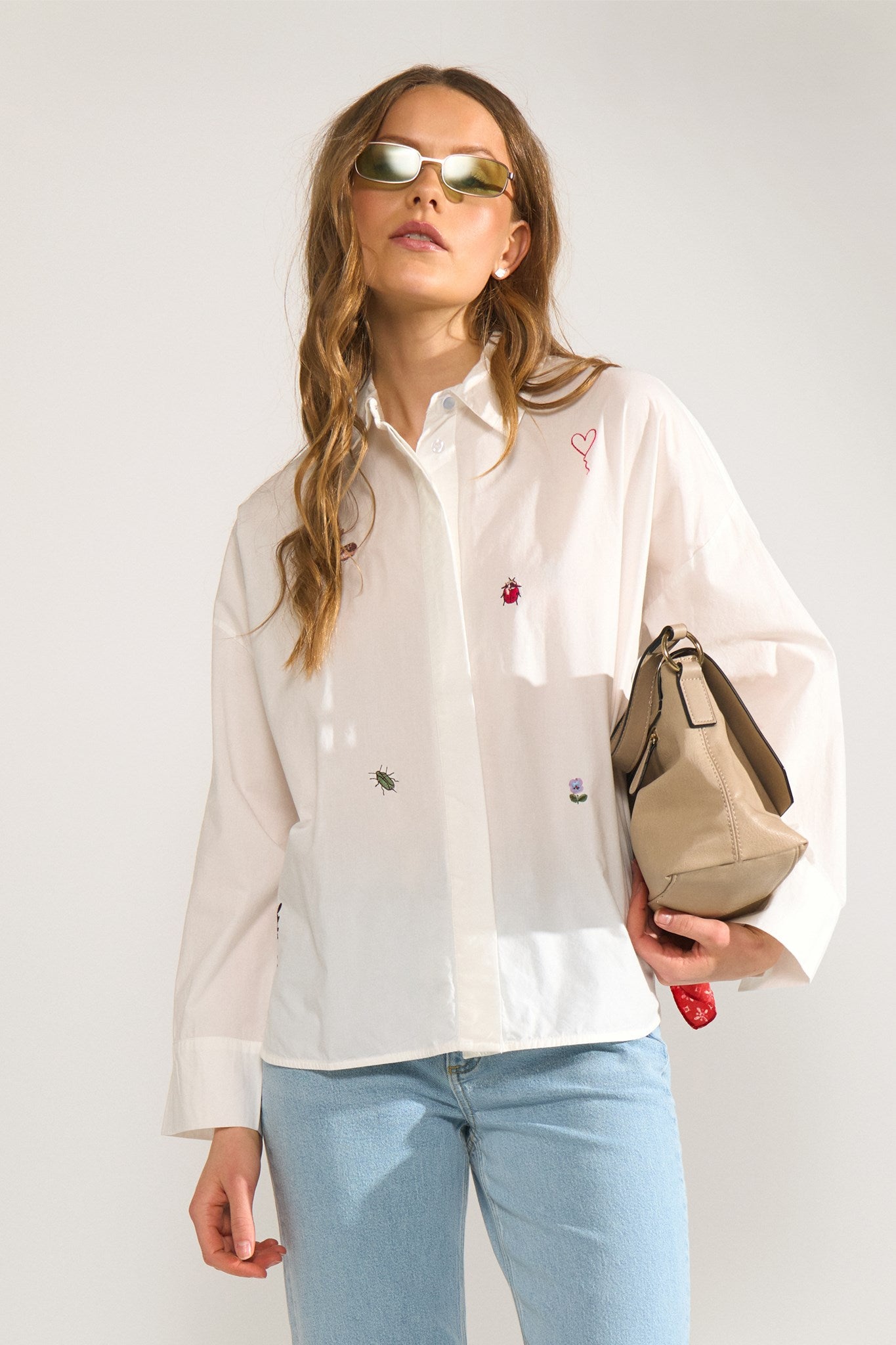 NUTENJA SHIRT - Bright White