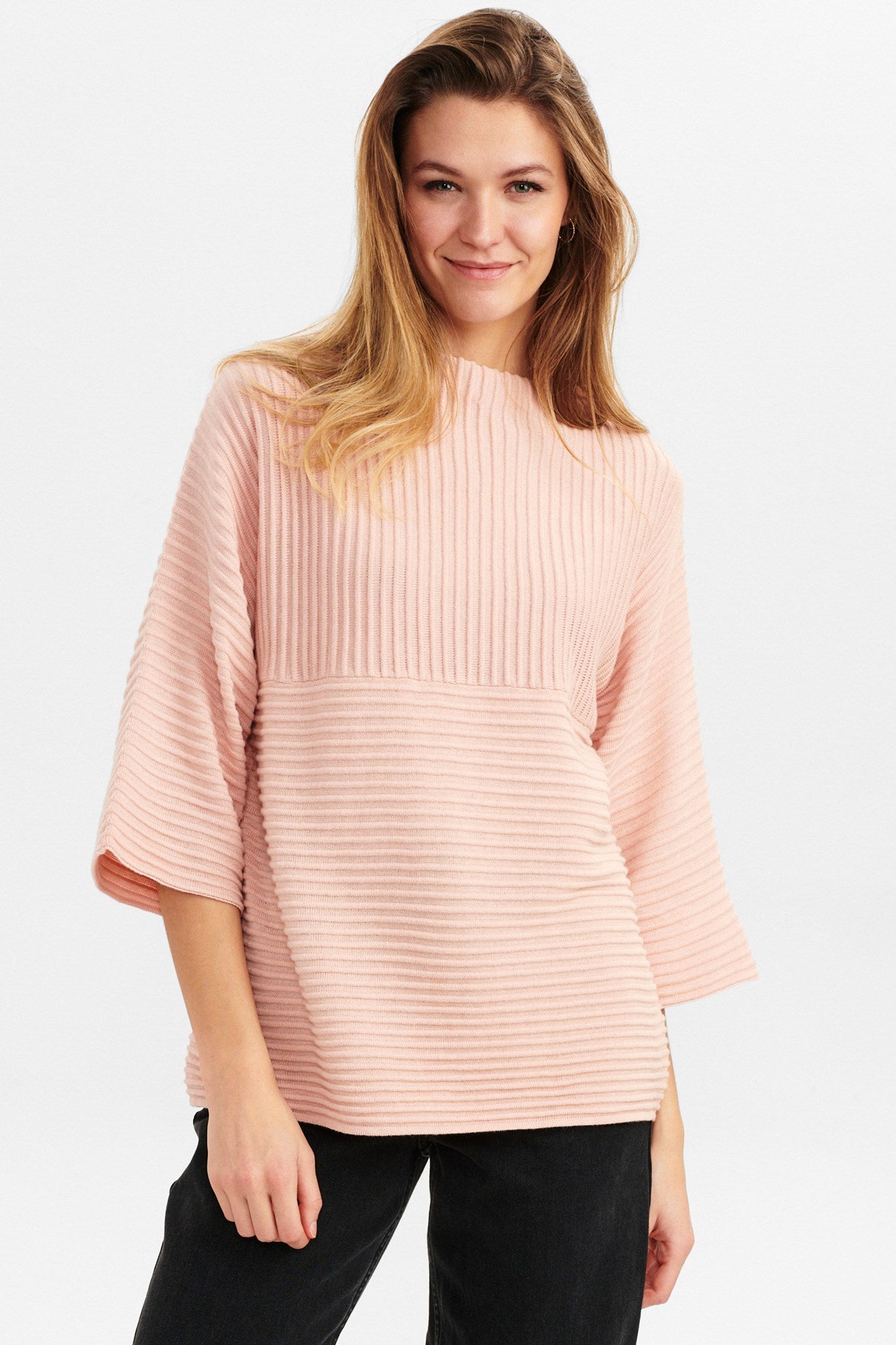 NUIRMELIN STRIPE PULLOVER - Palace Blue