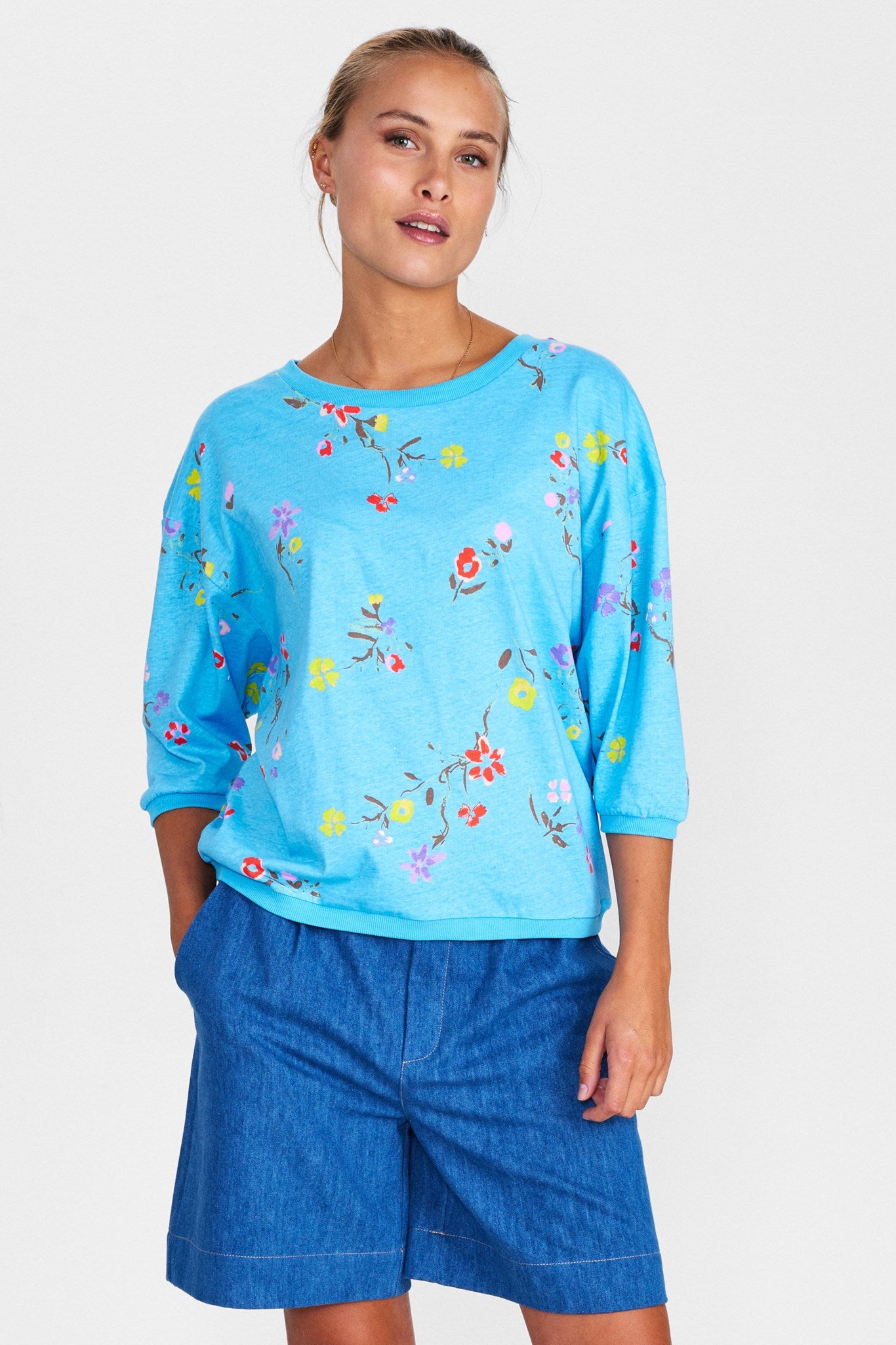 Oversizebluse (GOTS)