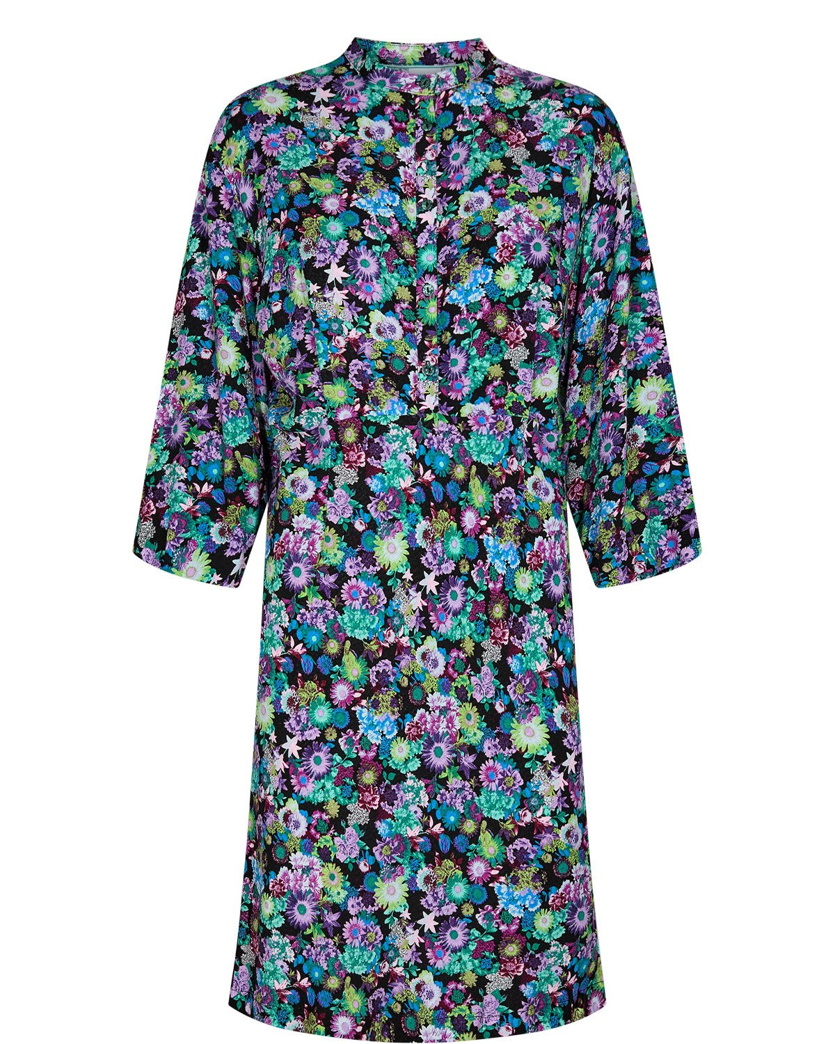 NUVIOLA SHORT DRESS - Caviar NUVIOLA SHORT DRESS - Caviar