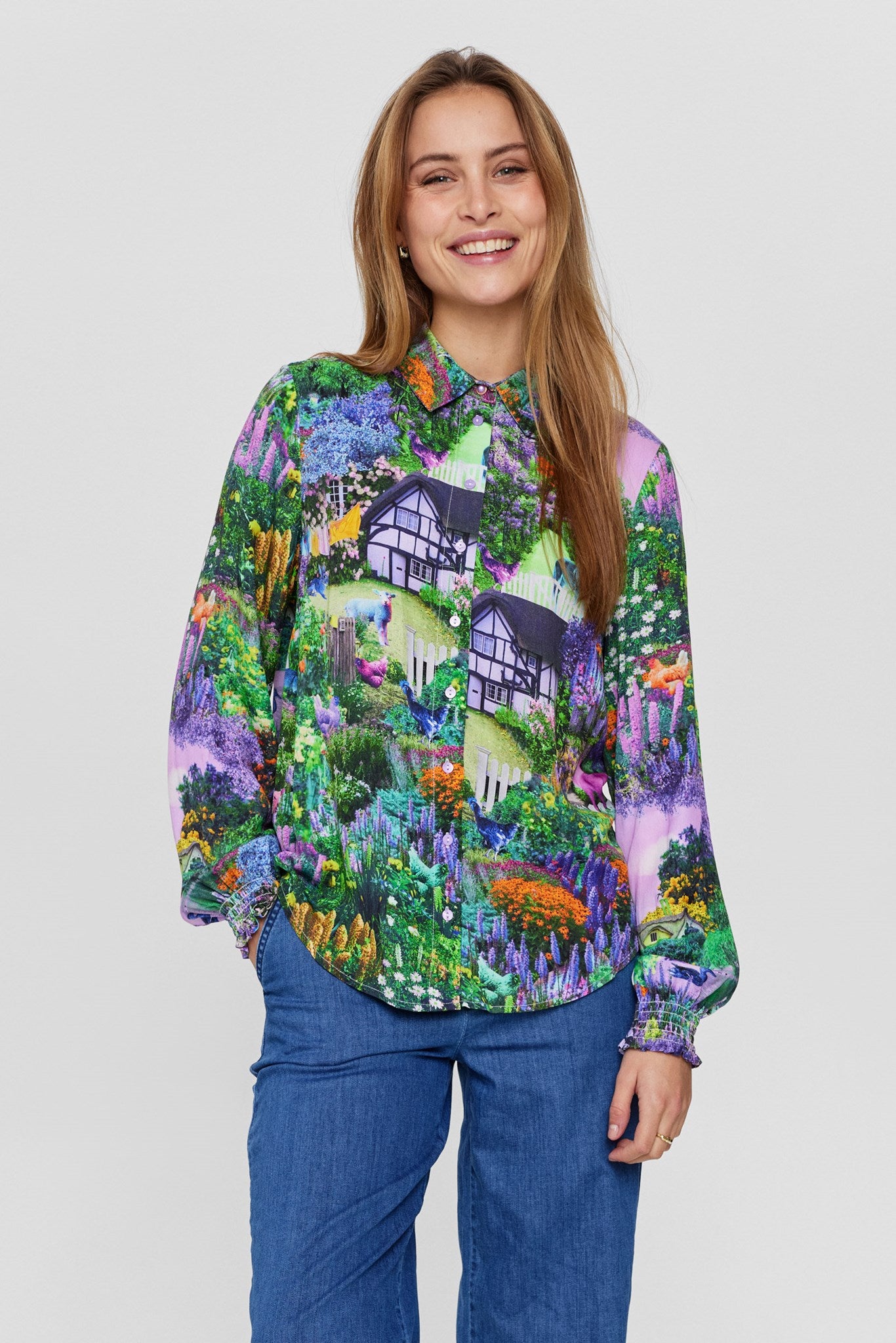 NUALLISON SHIRT Pine Green