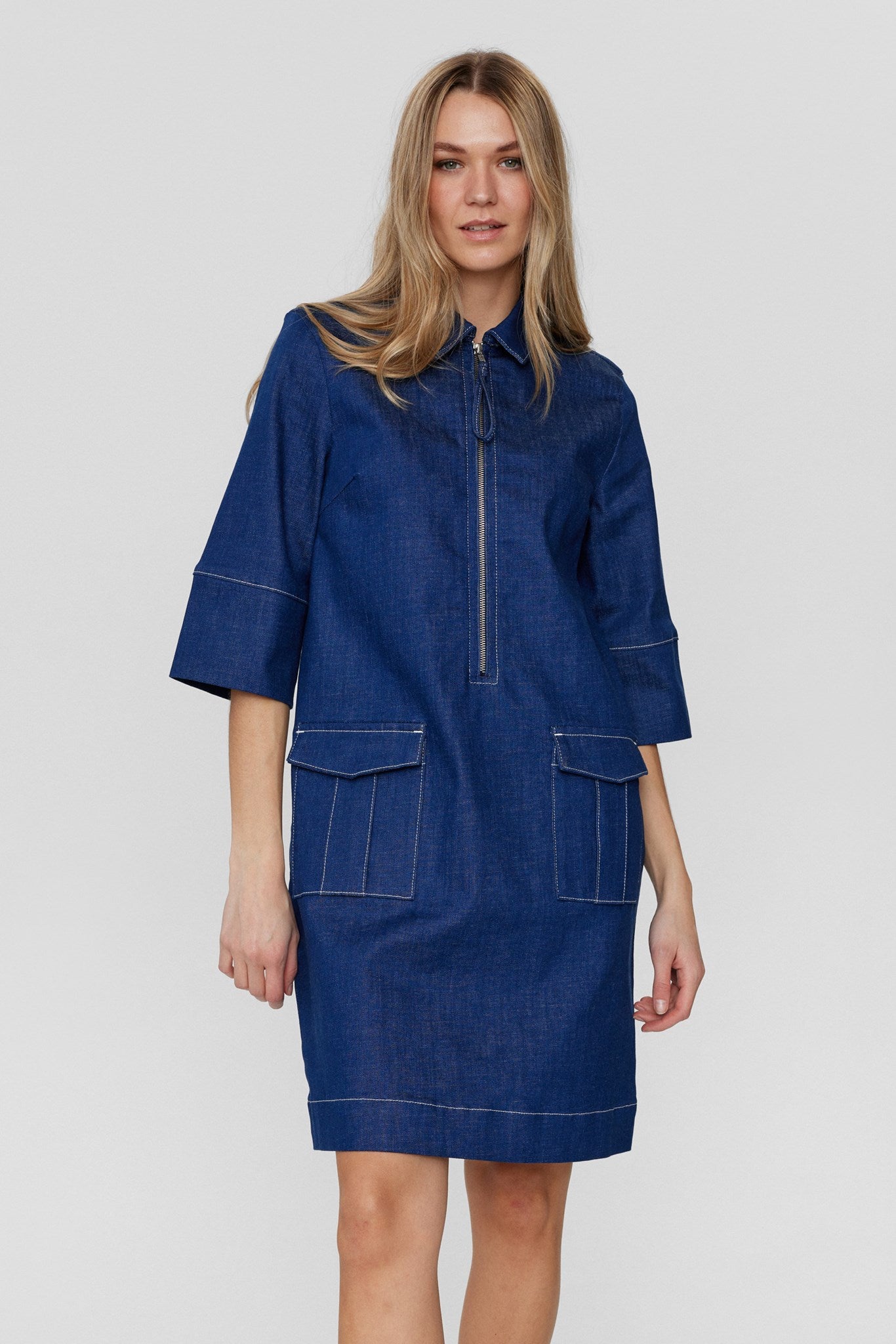 numph denim dress NUGISELLY DRESS
