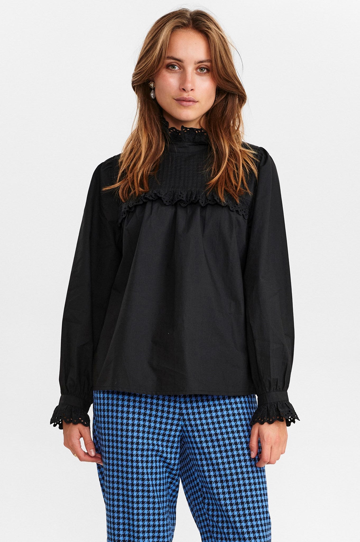 NUCLEMATIS BLOUSE - Caviar