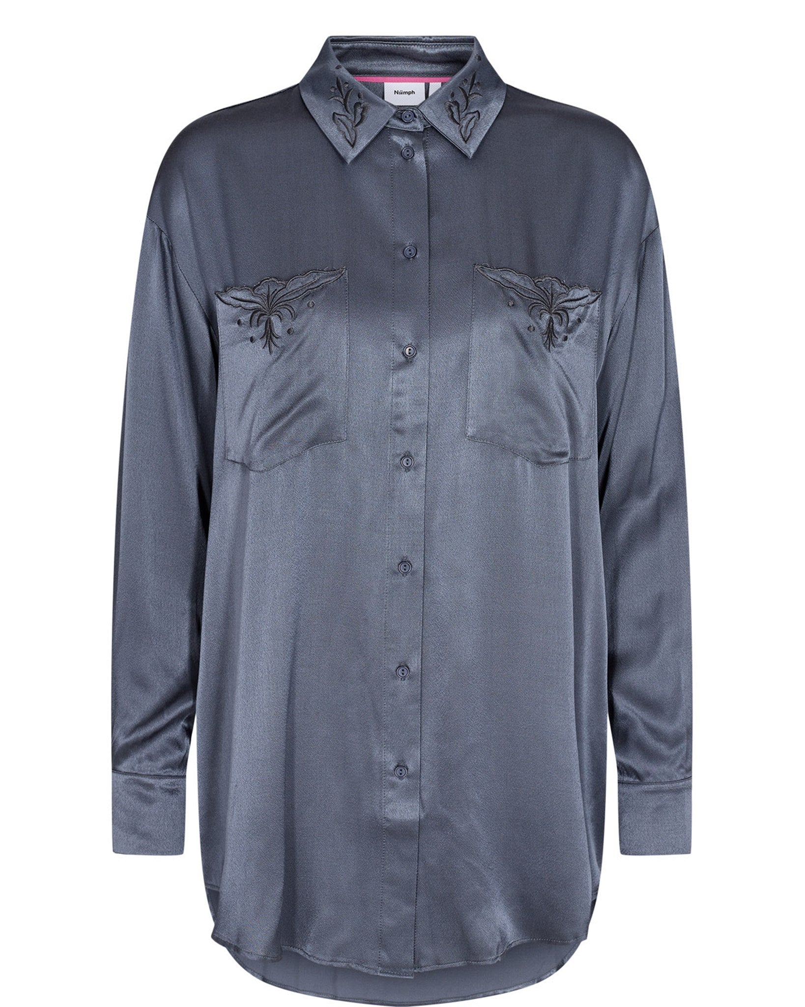 PRE-OWNED NUYASMIN LONG SHIRT  - Grisaille