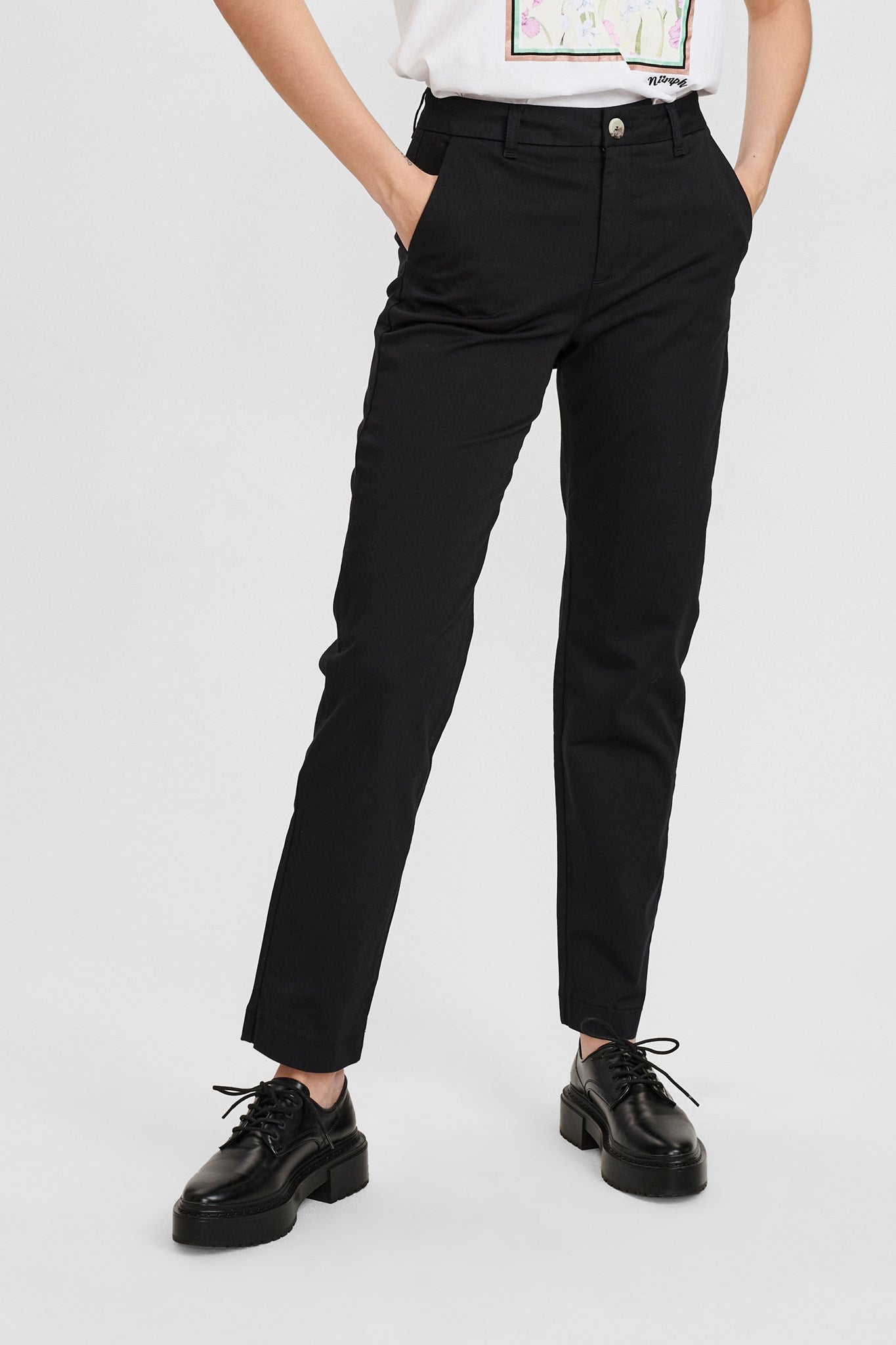 PRE-OWNED NUCADDIE PANT  - Caviar