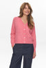NURIETTE V-NECK CARDIGAN - Pink Lemonade