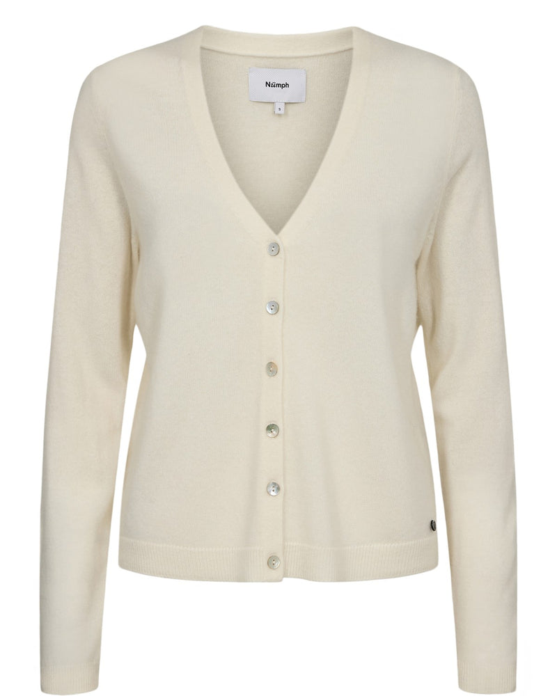 NUCIA CARDIGAN  - Cloud Dancer