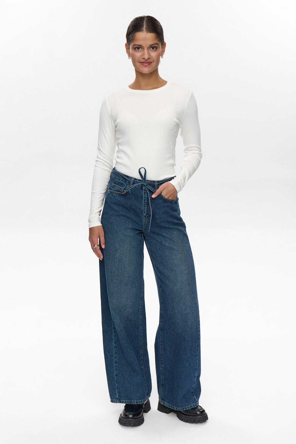Nümph Jeans - NuBrooklyn Jeans i Light Grey Denim