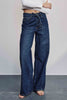 NUBROOKLYN JEANS - DARK BLUE - Dark Blue Denim