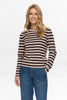 NUSTRIPY PULLOVER - Black Coffee