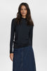 NUBOWIE LACE BLOUSE - Caviar