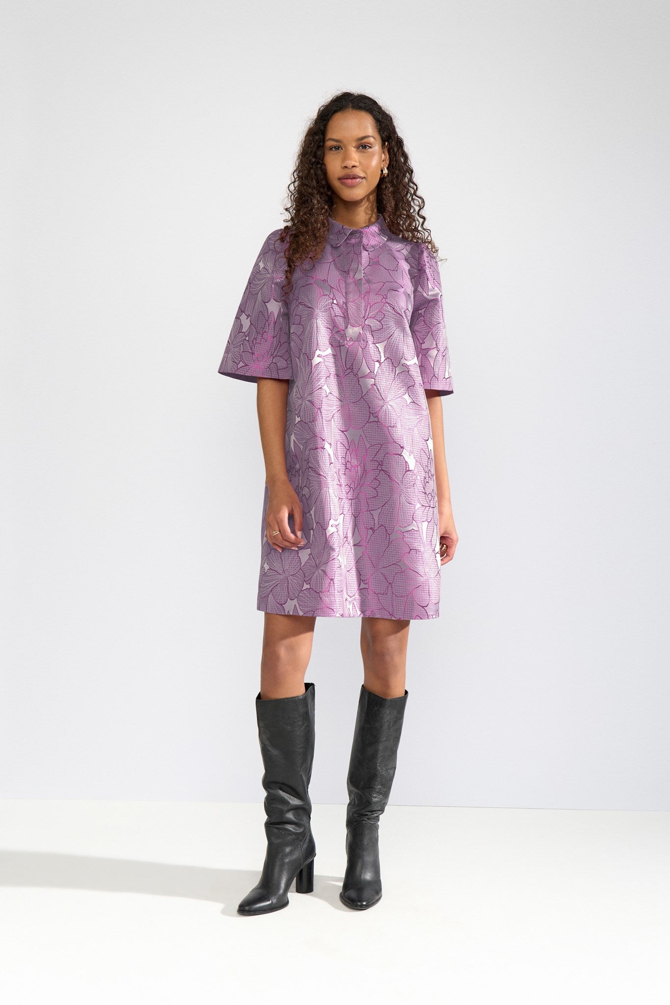 NUVIDA DRESS - Super Pink
