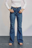 NULONDON JEANS LONG - Med. Blue Washed Denim