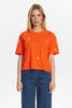 NUMIRELLO BOXY T-SHIRT - GOTS - Cherry Tomato