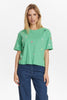 NUMIRELLO BOXY T-SHIRT - GOTS - Green Spruce