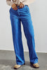 NUAMBER PANTS X LONG MID BLUE - Medium Blue Denim