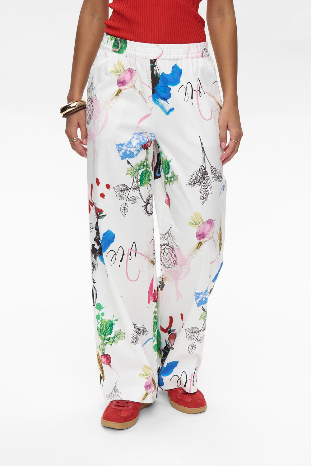 NURONJA PANTS  - Oyster Gray