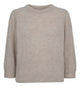 NUSURI BRUSHED SS PULLOVER - Chateau Gray