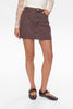 NUBROOKLYN SKIRT COLOR - Black Coffee Washed