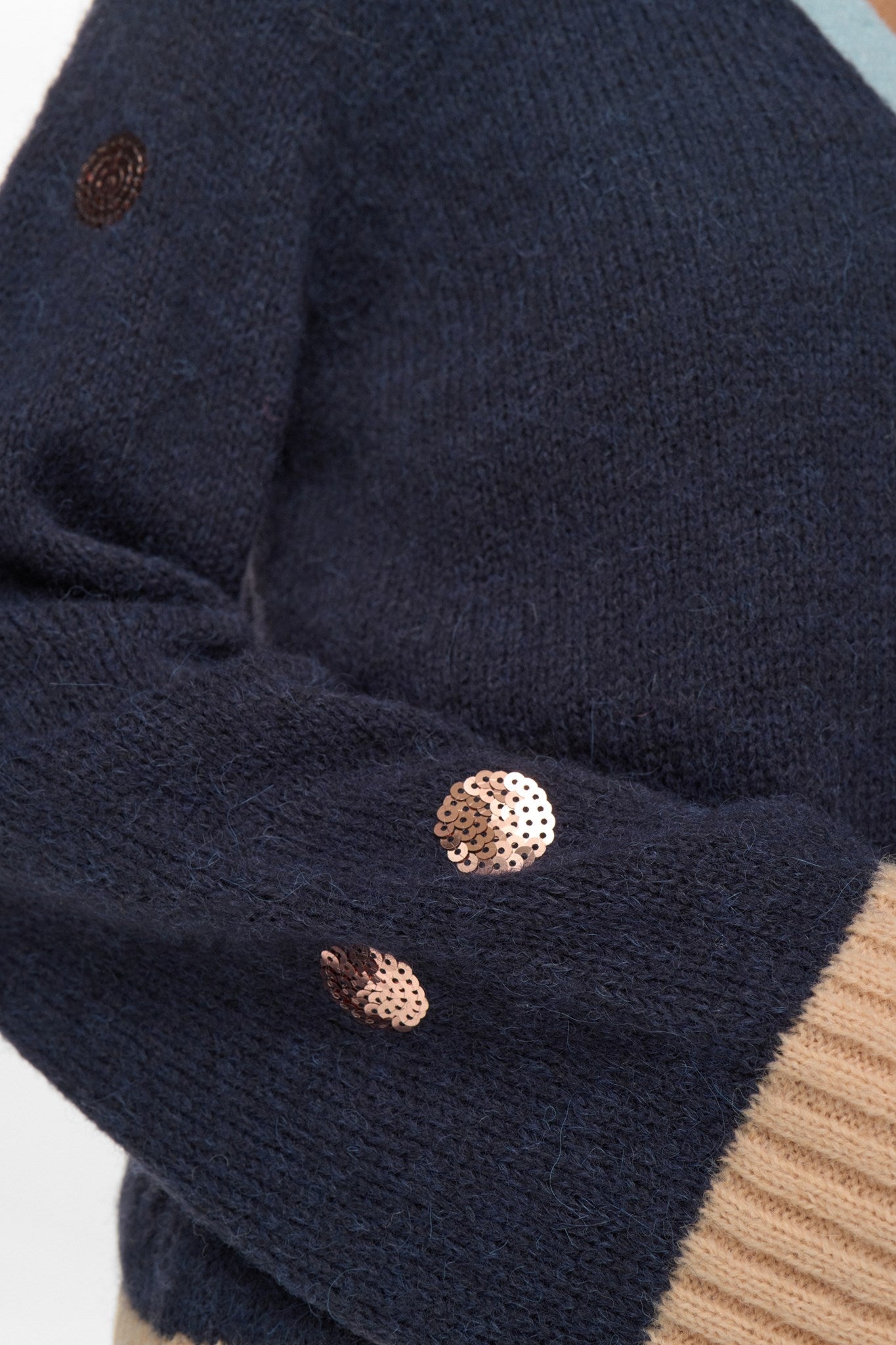 NUATMY CARDIGAN - Dark Sapphire
