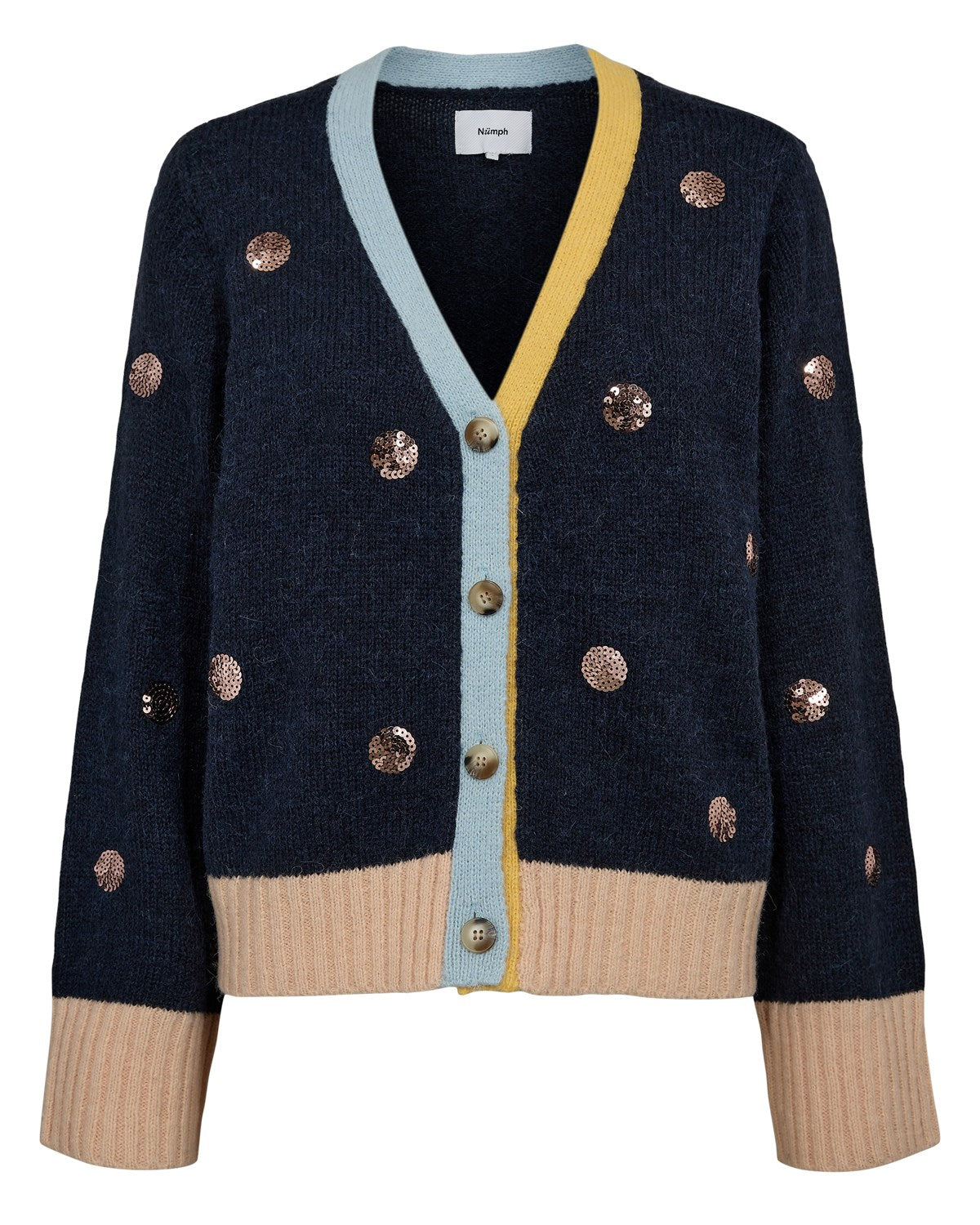 NUATMY CARDIGAN - Dark Sapphire