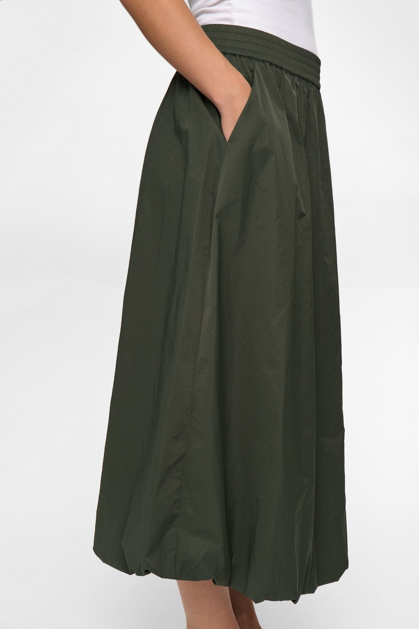 NUFRANKIE BALLOON SKIRT - Rosin