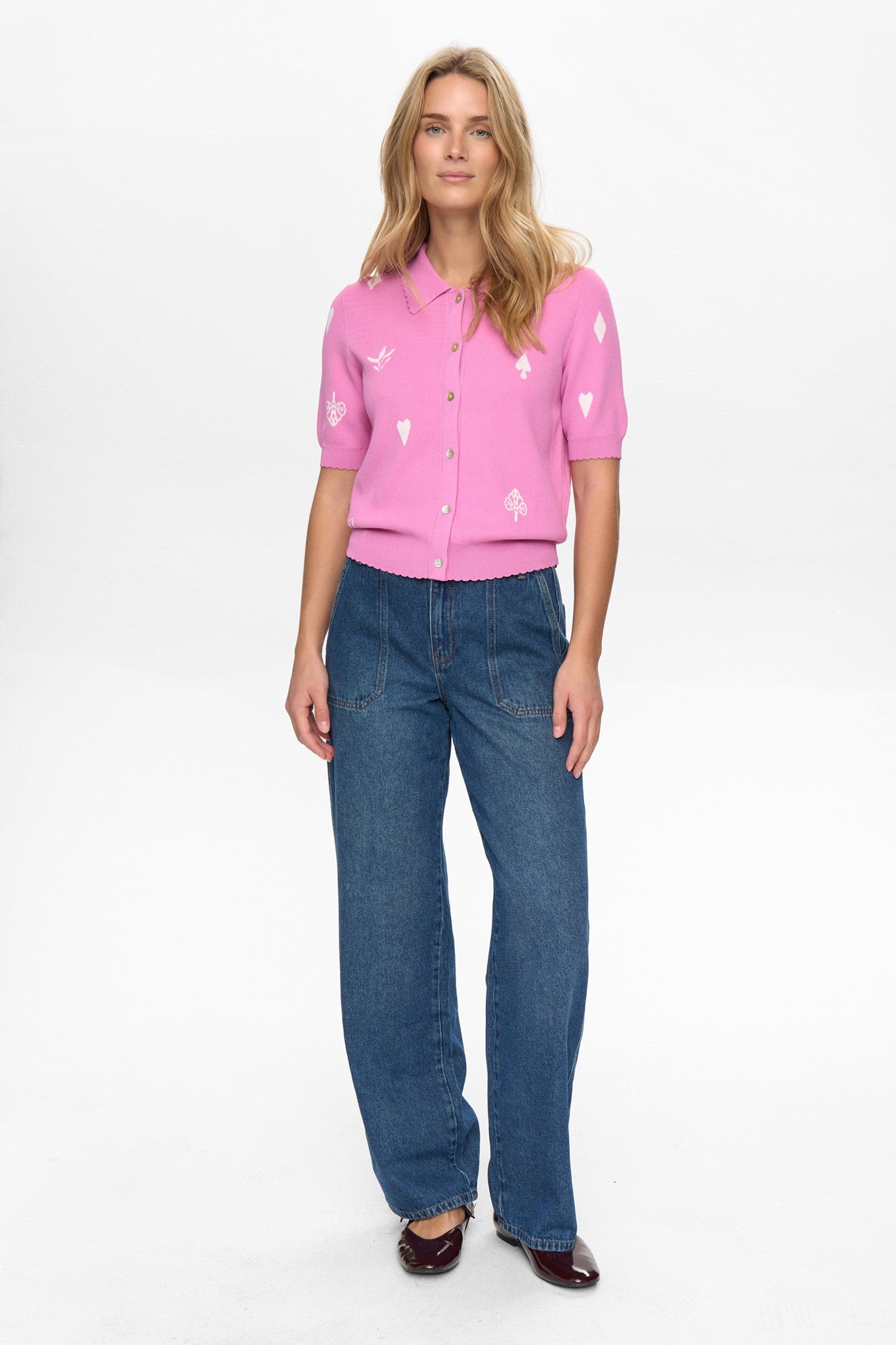 NUMALITTA CARDIGAN - Fuchsia Pink