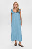 NUELIDA DRESS - Light Blue Denim