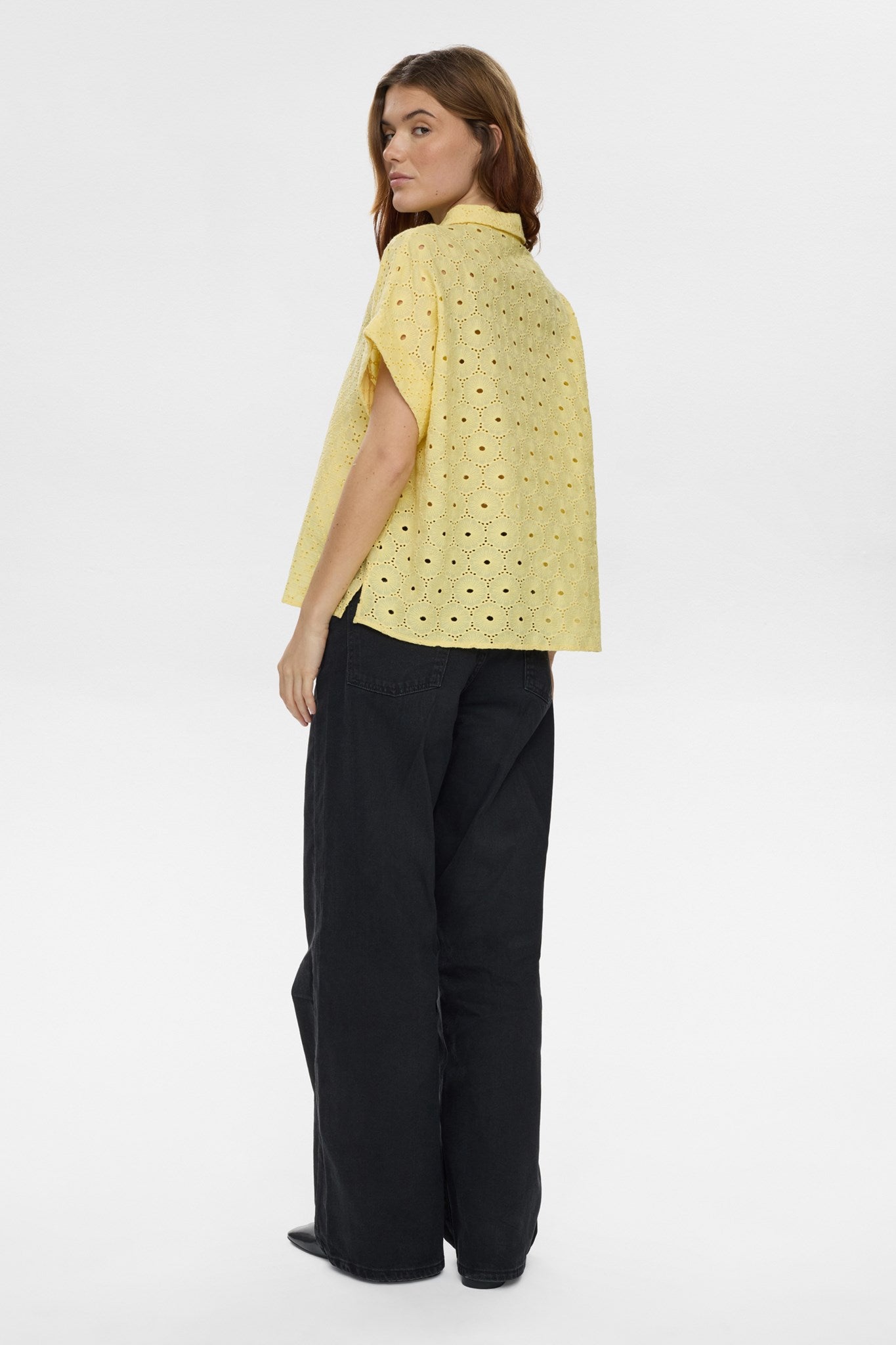 NUPALMA SLEEVELESS SHIRT - Popcorn