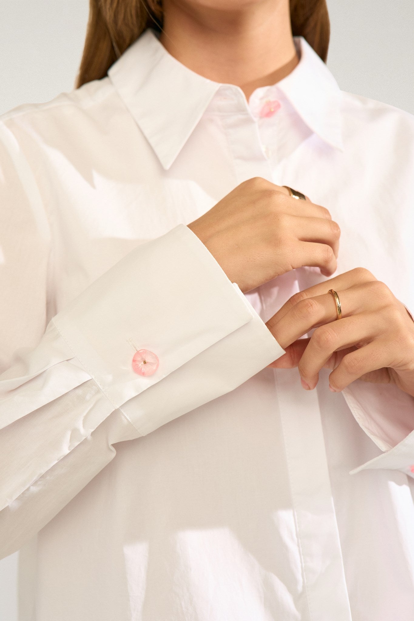 NUSAMIRA SHIRT - Bright White