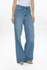 NUBROOKLYN HR WIDE JEANS - P3010 - Light Blue Denim