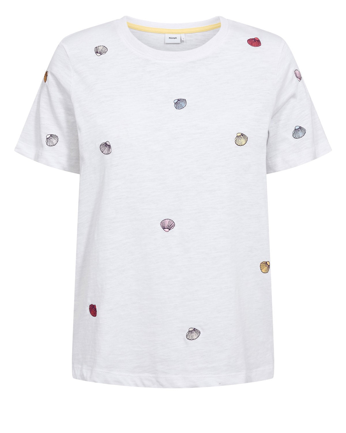 NUSHELLPA T-SHIRT - GOTS - Bright White