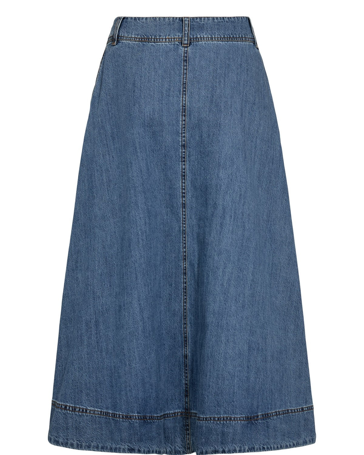 NUSANDIE SKIRT - Medium Blue Denim