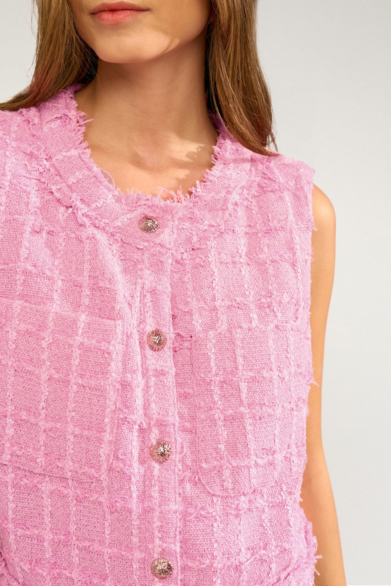 NUKAMILLA VEST - Prism Pink