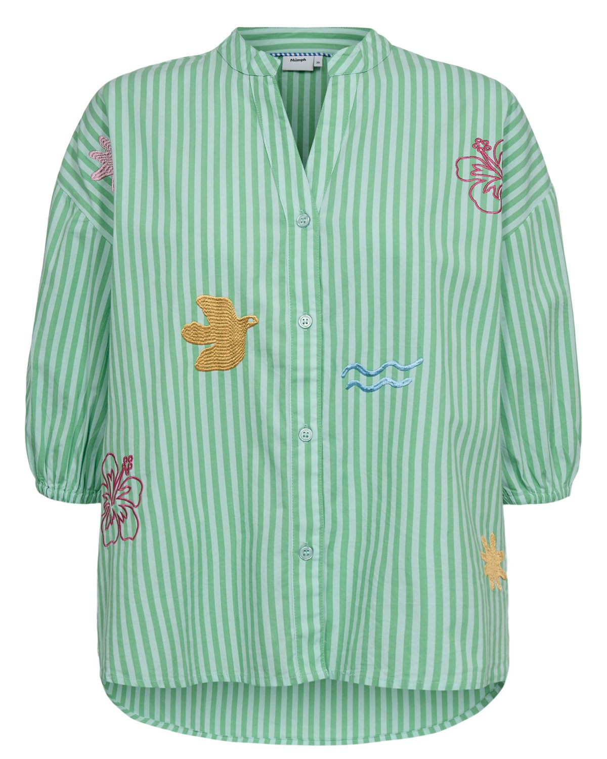 NUSEANNE SHIRT - Absinthe Green