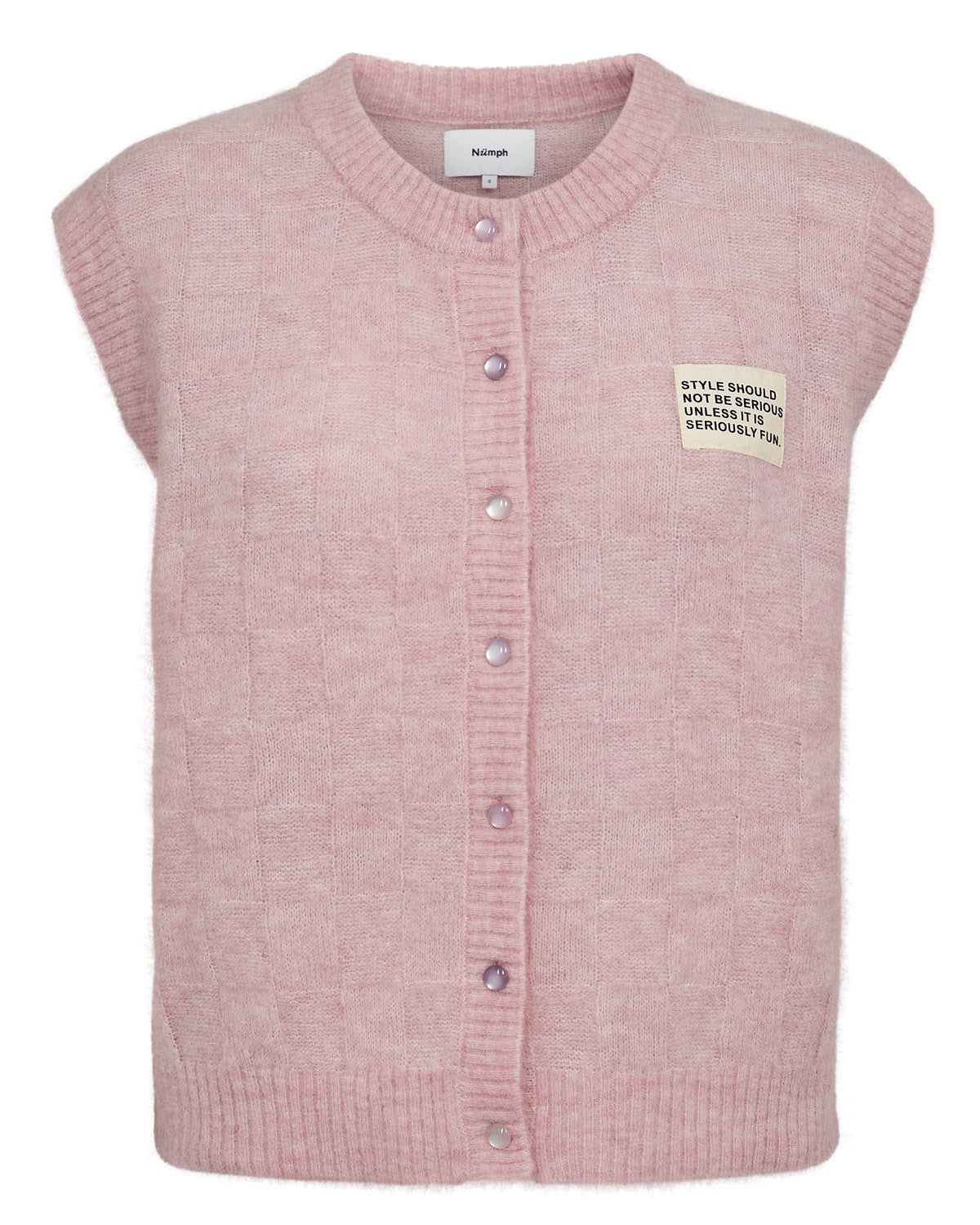トップス Bibiy. VALENCIA VEST pink NURIETTE CHECK VEST - Pink Lady