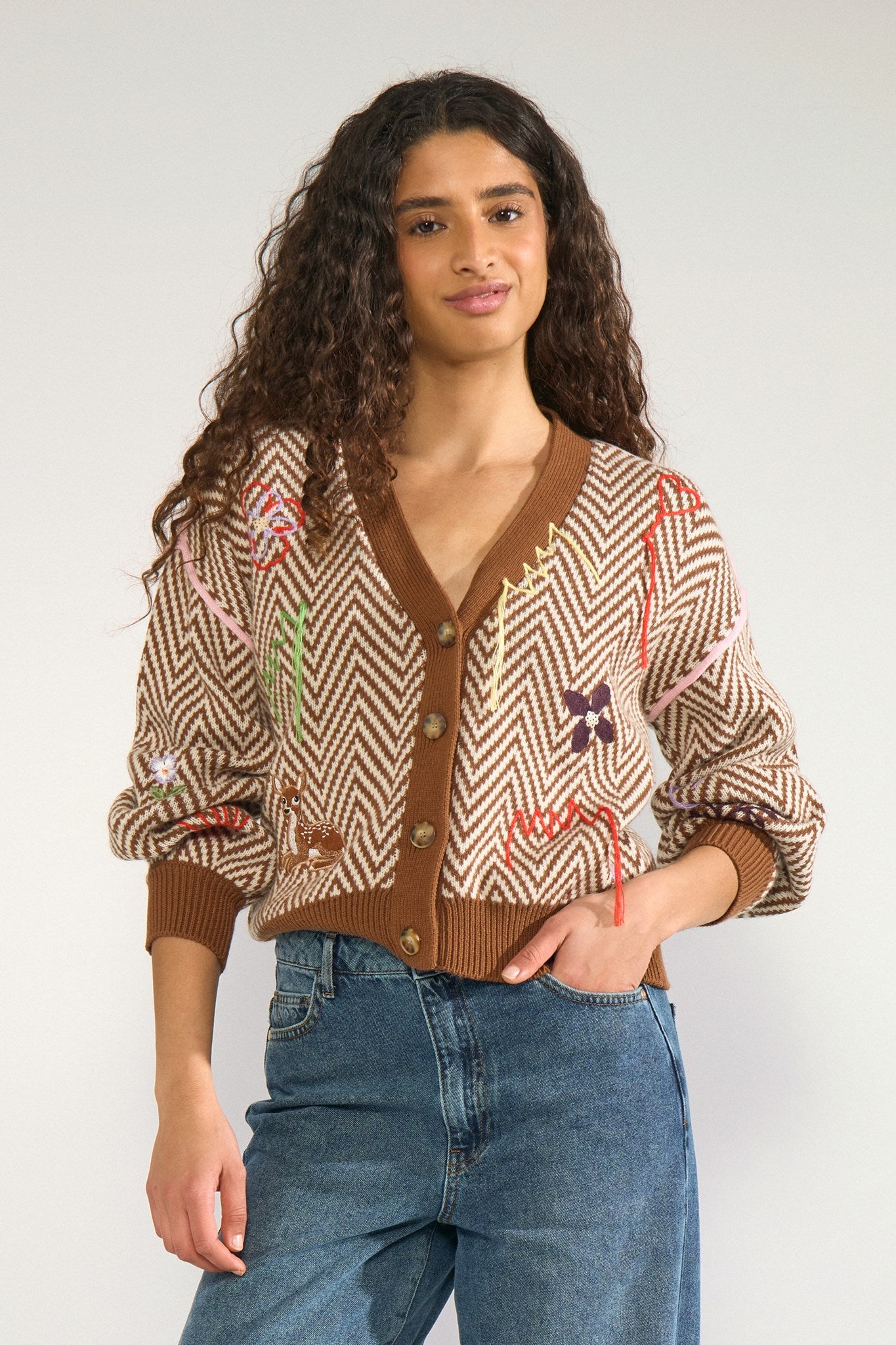 00s three dots Napoléon Cardigan NURAVISSI CARDIGAN - Dachshund
