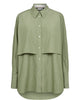 NUMICJA LONG SHIRT - Forest Green