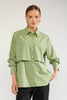 NUMICJA LONG SHIRT - Forest Green