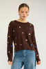 NUFLORIE PULLOVER - Black Coffee