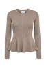 NUSIRA PULLOVER - Deep Taupe Melange