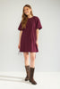 NUTABITHA SHORT DRESS - Fig